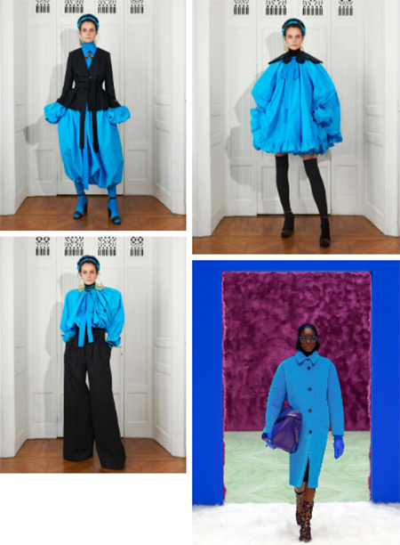 2021秋冬女裝十大流行色 晴空藍(lán)、嫩粉紅等色彩都很美(圖11)